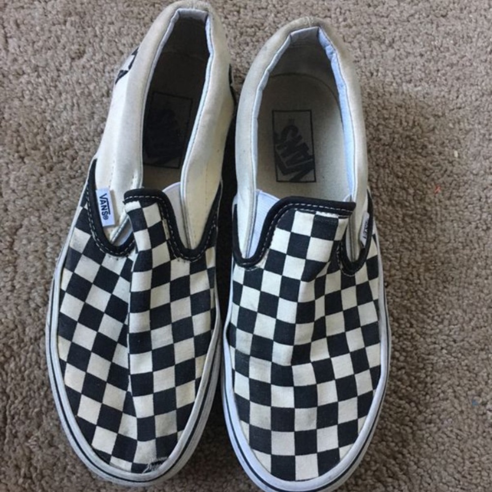 Checkerboard Vans